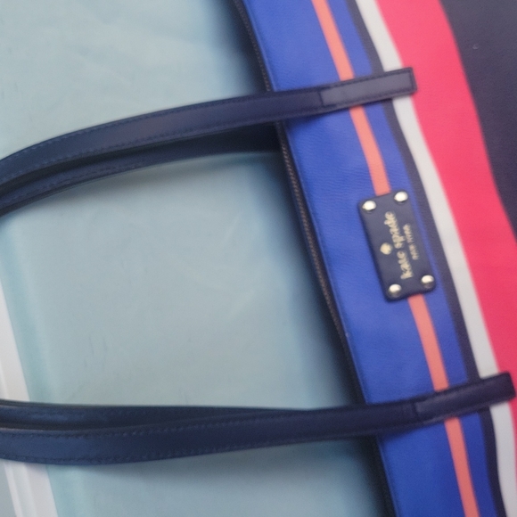 Kate Spade Laurel Way striped baby bag tote - Picture 6 of 13